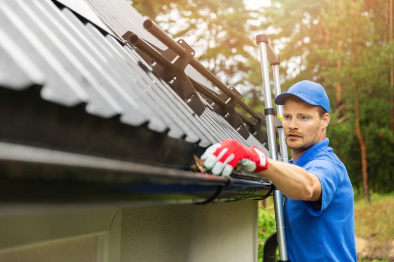 Building Gutter Cleaning